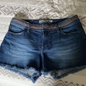 Stretchy Jean shorts
